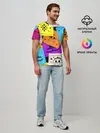 Мужская базовая футболка / Color pattern