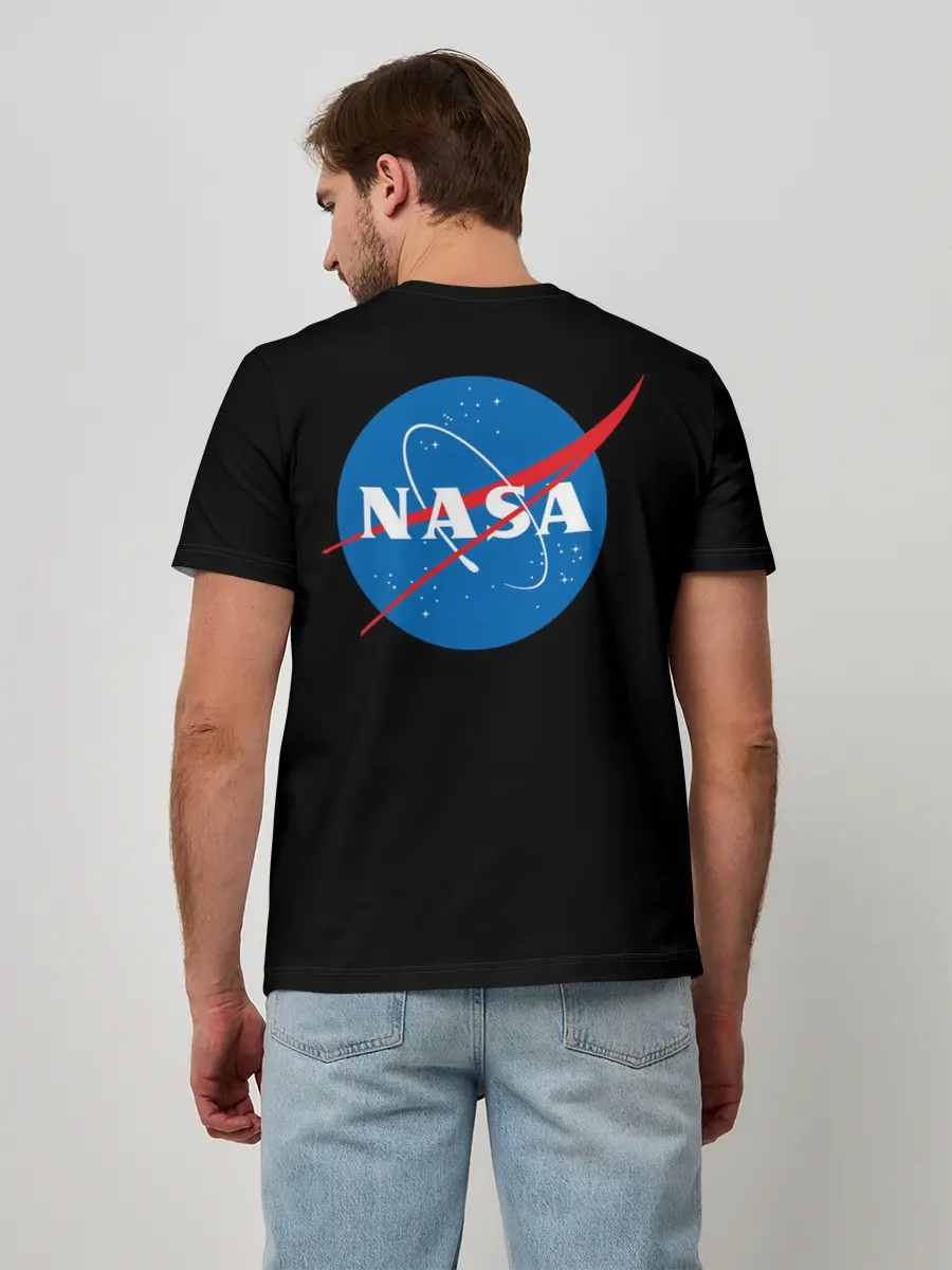 Мужская базовая футболка / Nasa (P007_P004ooo1867631, P004ooo1867631)