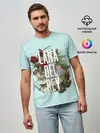 Мужская базовая футболка / Цветочная Лана