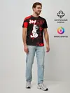 Мужская базовая футболка / MONOKUMA Despair