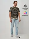 Мужская базовая футболка / Snakeskin