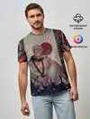 Мужская базовая футболка / Задумчивый Сукуна
