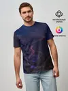 Мужская базовая футболка / НЕОНОВАЯ ДОРОГА