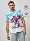 Мужская базовая футболка / Опасный Рю