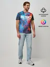 Мужская базовая футболка / Metro Fire (P007_P004ooo1721165, P004ooo1721165)