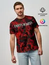 Мужская базовая футболка / Disturbed