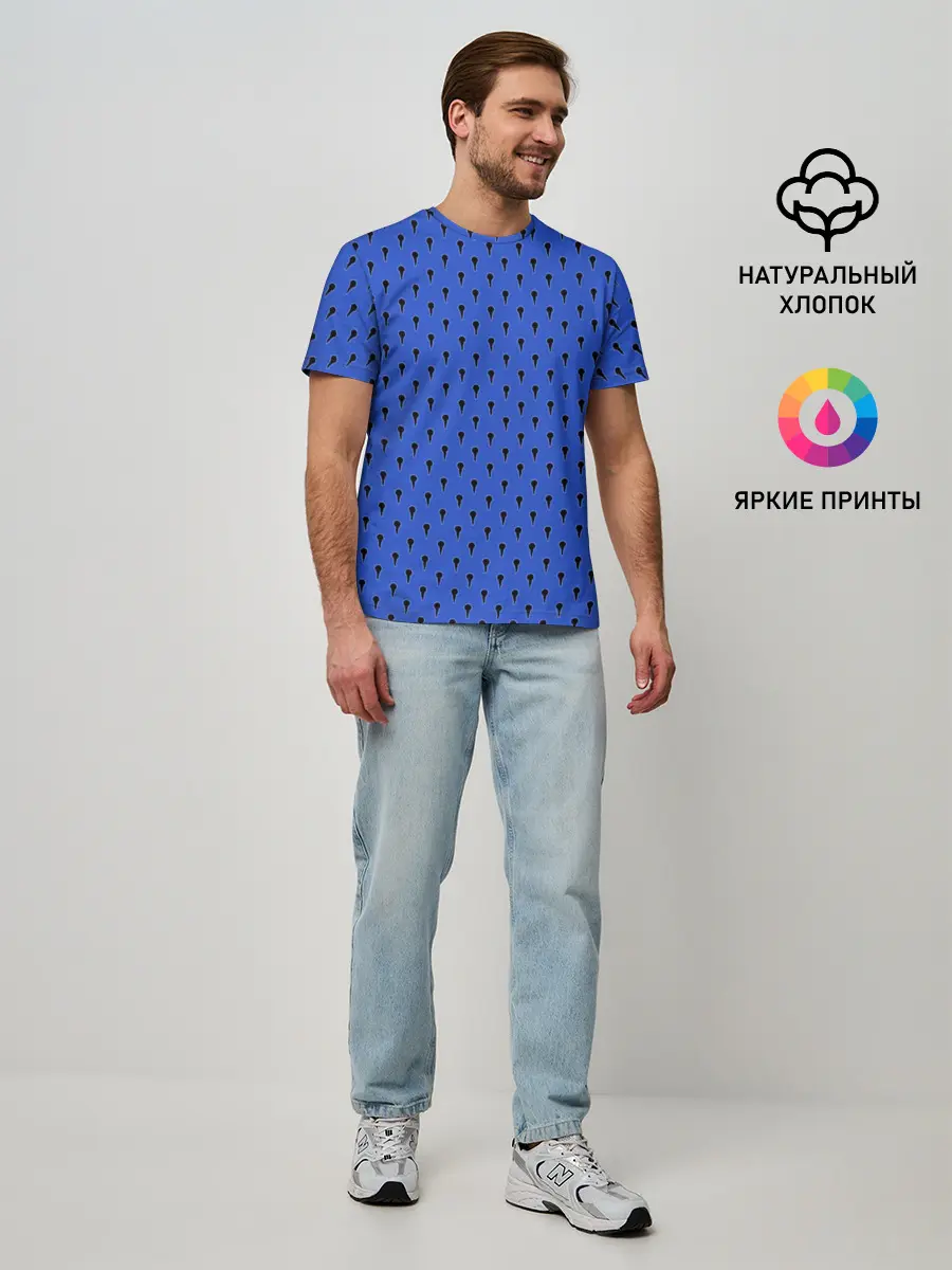 Мужская базовая футболка / Bruno Buccellati Style Ver.2