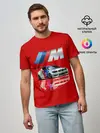 Мужская базовая футболка / МКА ПУШКА ГОНКА