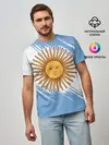 Мужская базовая футболка / Аргентина