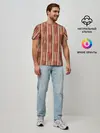 Мужская базовая футболка / Ритм полос