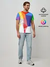 Мужская базовая футболка / BACKGROUND COLOR