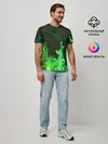 Мужская базовая футболка / Fire