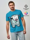 Мужская базовая футболка / Nyan Cat