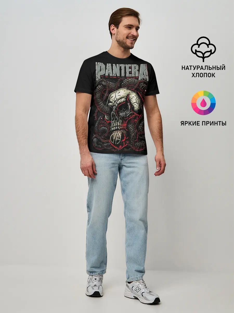Мужская базовая футболка / Pantera