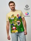 Мужская базовая футболка / Mario Coins
