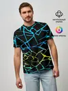 Мужская базовая футболка / НЕОНОВЫЙ ГРАДИЕНТ