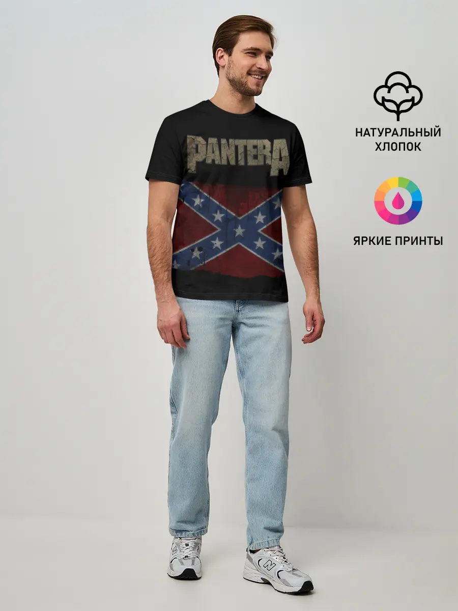 Мужская базовая футболка / PANTERA.