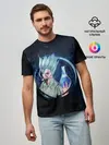 Мужская базовая футболка / Сэнку Исигами с колбой