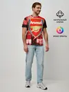 Мужская базовая футболка / Arsenal (P007_P004ooo1908721, P004ooo1908721)