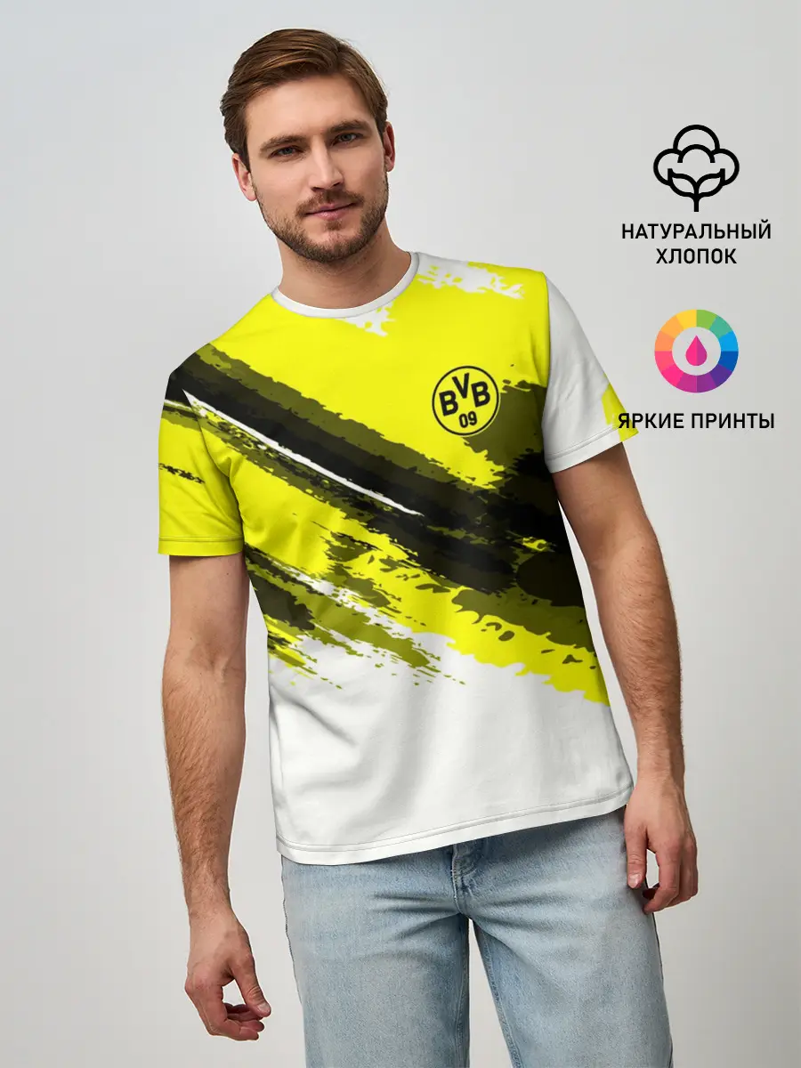 Мужская базовая футболка / FC Borussia Original 2018