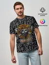 Мужская базовая футболка / Valheim Череп викинга