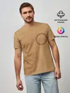 Мужская базовая футболка / Круг / Игра в кальмара