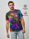 Мужская базовая футболка / НЕОНОВЫЕ КРАСКИ