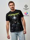 Мужская базовая футболка / Cyberpunk 2077
