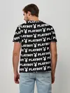 Мужская базовая футболка / PLAYBOY PATTERN | ПЛЕЙБОЙ ПАТТЕРН (Z)