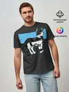 Мужская базовая футболка / CATROID RK900