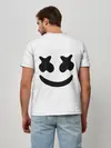Мужская базовая футболка / Marshmello (Спина)