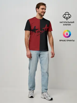 Мужская базовая футболка / Алиса