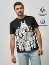 Мужская базовая футболка / Герои Миядзаки