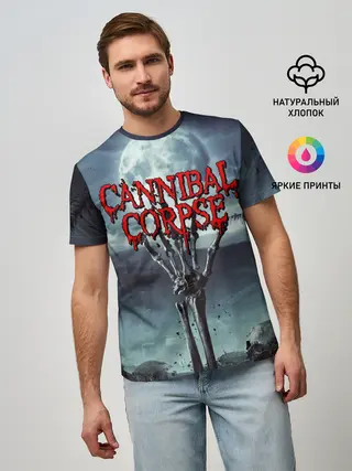 Мужская базовая футболка / CANNIBAL CORPSE