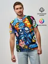 Мужская базовая футболка / GRAFFITI EXCLUSIVE