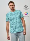 Мужская базовая футболка / Волейбол