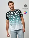 Мужская базовая футболка / Бабочки
