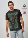 Мужская базовая футболка / Дьявольский осьминог