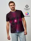 Мужская базовая футболка / Инопланетные цветы