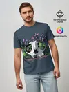 Мужская базовая футболка / Мыши в черепе