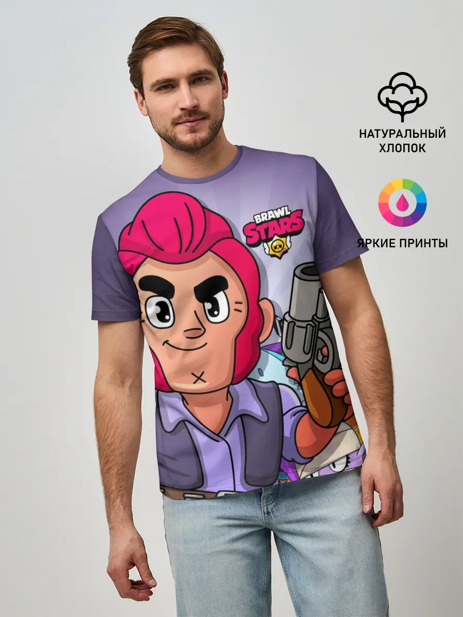 Мужская базовая футболка / BRAWL STARS COLT