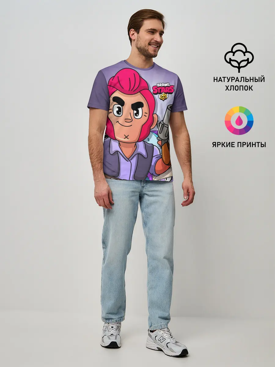 Мужская базовая футболка / BRAWL STARS COLT