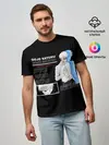 Мужская базовая футболка / Сатору Гото Магическая битва
