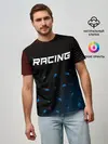 Мужская базовая футболка / BMW - Halftone (Pattern)