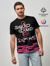 Мужская базовая футболка / SQUID GAME [ALL LOGO]
