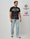 Мужская базовая футболка / San Antonio Spurs