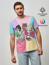 Мужская базовая футболка / TOCA BOCA WORLD HEROES / ТОКА БОКА