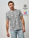 Мужская базовая футболка / Футбольные Мячи