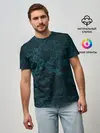 Мужская базовая футболка / ТЕКСТУРА МЕТАЛЛА