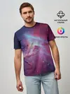 Мужская базовая футболка / Космос